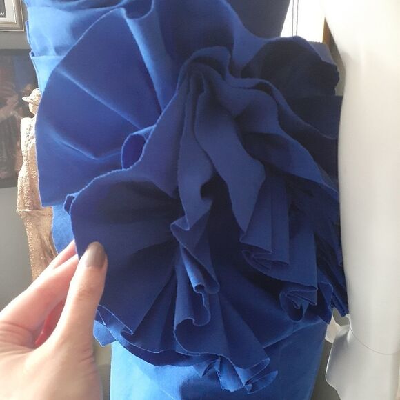 NWT Zara Cotton Strapless Mini Dress - Picture 7 of 14